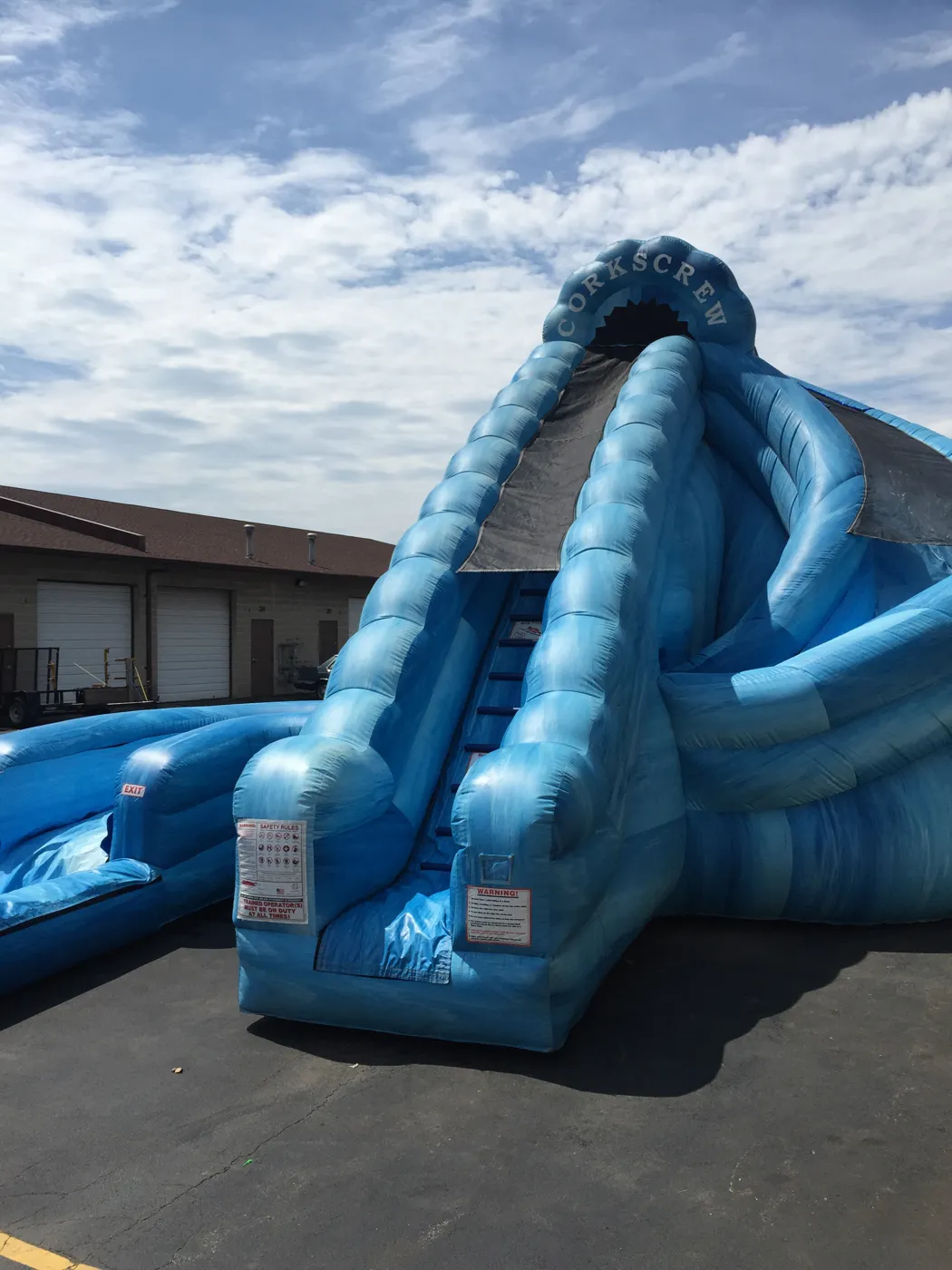 22ft Waterslide With Pool Rip Curl Themed Rental