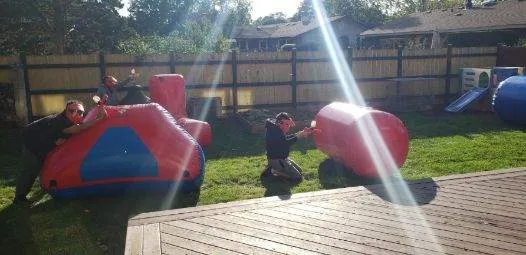 Gellyball game in action